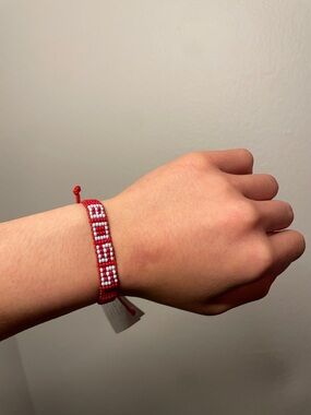 NWT Ubuntu Life Boss Bracelet • Adjustable, Handwoven, Beaded